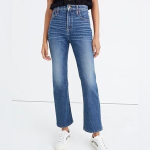 Madewell Slim Demi-Boot Jeans in Sundale Wash